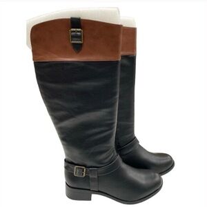 Solans Black and Brown Women's Boots from Modcloth
